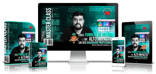 CREA FUNNELS DE VENTAS DE ALTO IMPACTO SIN SER DISEÑADOR PROFESIONAL